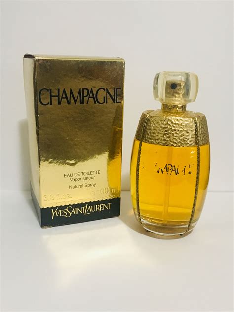 Yves saint laurent champagne .